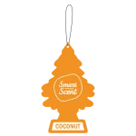 ⁦فواحة معطر سيارة ورق سمارت سينت برائحة جوز هند حجم كبير⁩ - الصورة ⁦2⁩